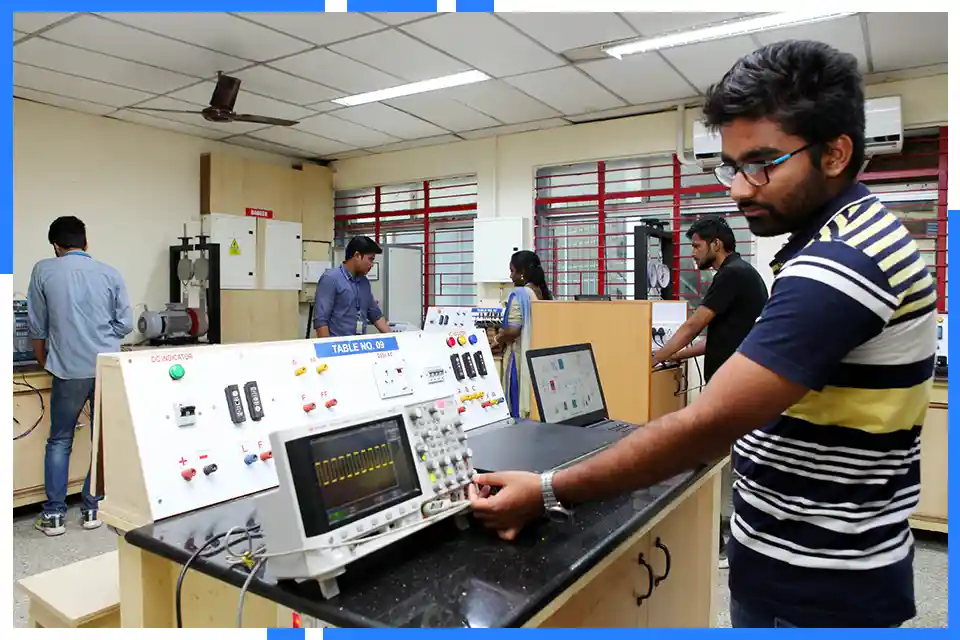 Lab facility at SRM Madurai Engineering College