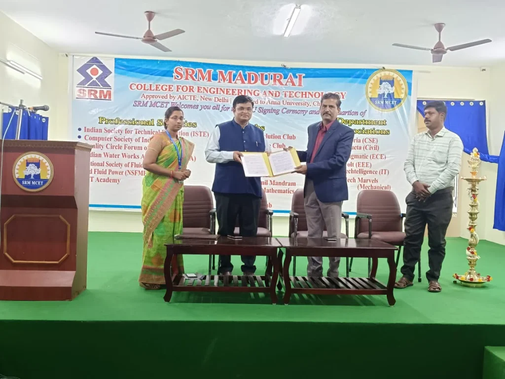 MoU signing ceremony and Inauguration of Association, Professional Societies and Clubs