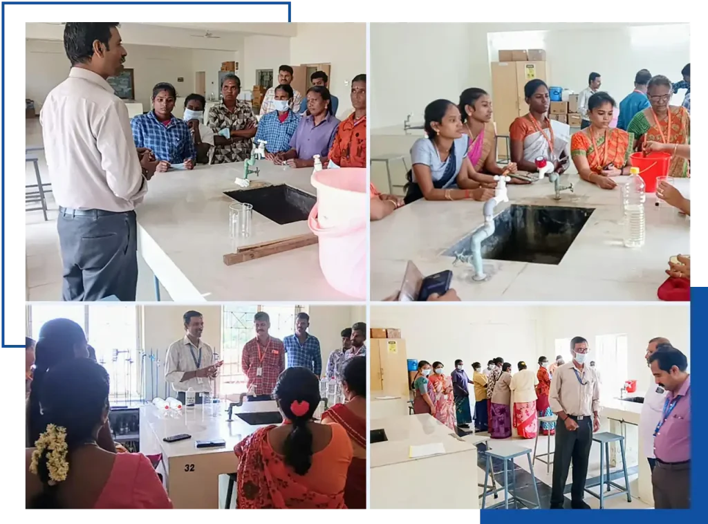 Hands-on Practice on Preparation of Sanitary Chemicals