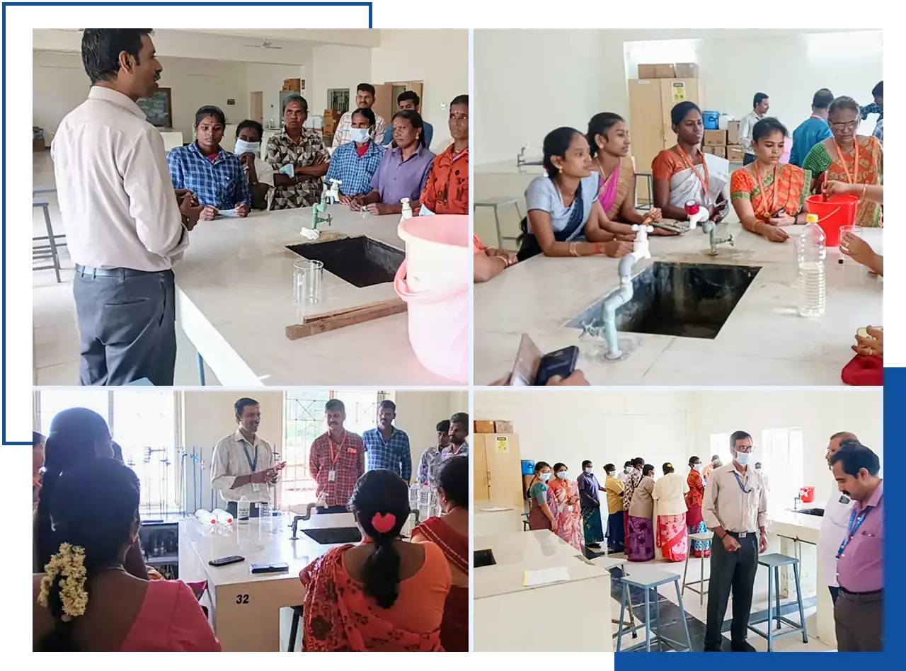 Hands-on Practice on Preparation of Sanitary Chemicals